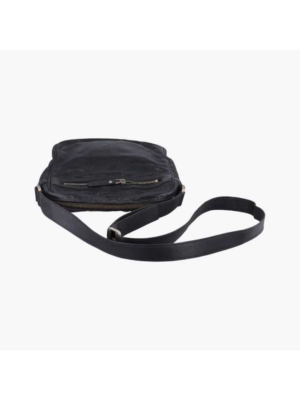 Gucci GG Supreme Messenger Black Leather